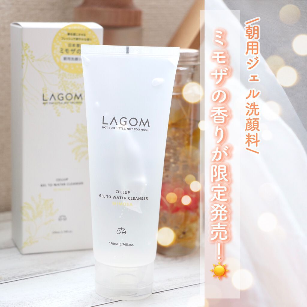 ジェルトゥウォーター クレンザー (MI)/LAGOM /その他洗顔料を使ったクチコミ(1枚目)