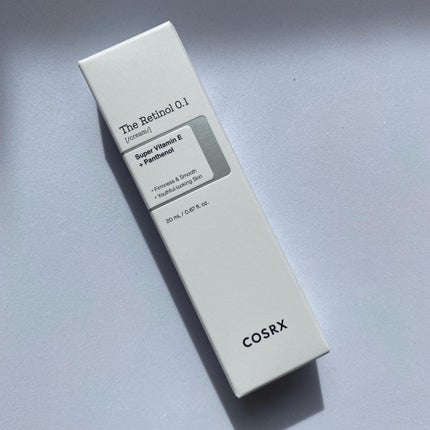 RXザ・レチノール0.1クリーム/COSRX/フェイスクリームを使ったクチコミ(5枚目)