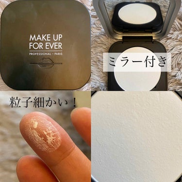 ウルトラHDプレストパウダー 01 トランスルーセント/MAKE UP FOR EVER/プレストパウダーを使ったクチコミ（2枚目）