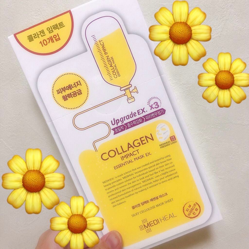 コラーゲン インパクト エッセンシャルマスクEX/MEDIHEAL/シートマスク・パックを使ったクチコミ(1枚目)