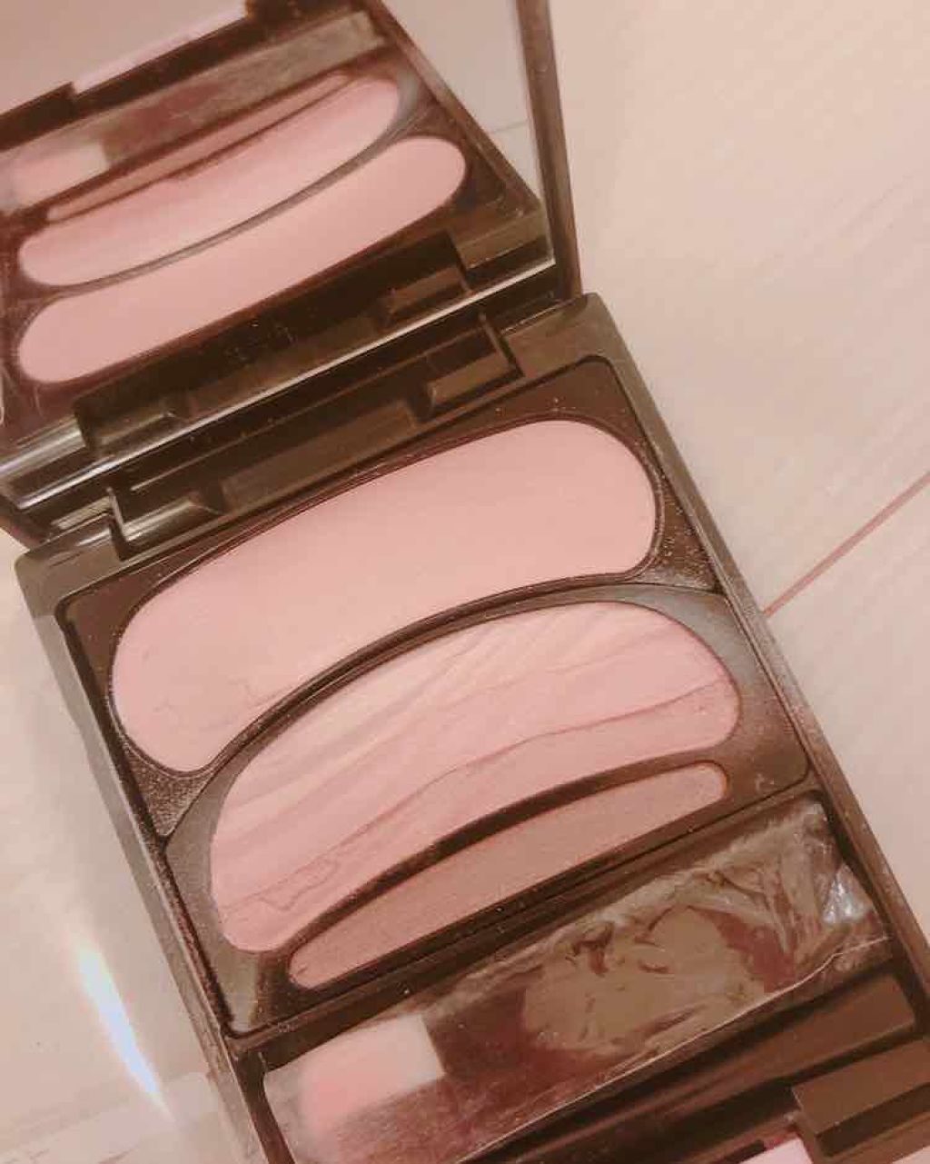 ブラシひと塗りシャドウ/オーブ/アイシャドウパレットを使ったクチコミ(1枚目)