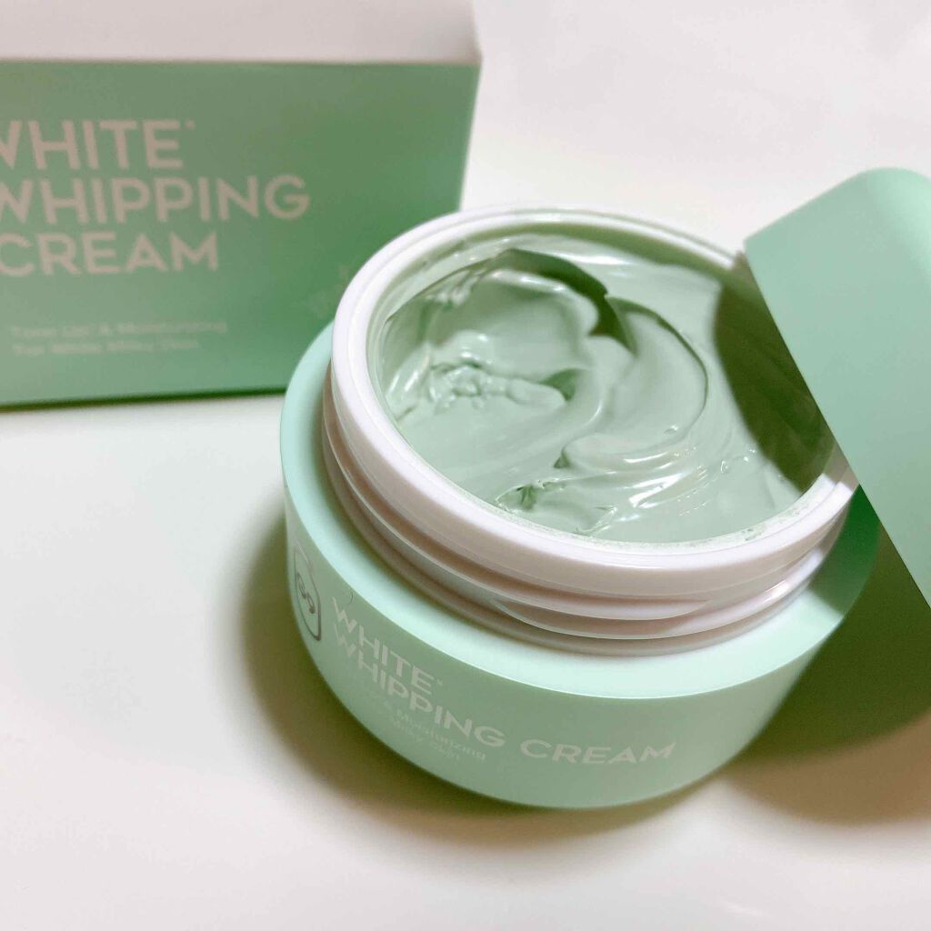 WHITE WHIPPING CREAM(ウユクリーム)/G9SKIN/化粧下地を使ったクチコミ(2枚目)