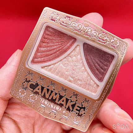 ジューシーピュアアイズ/キャンメイク/アイシャドウパレットを使ったクチコミ(6枚目)