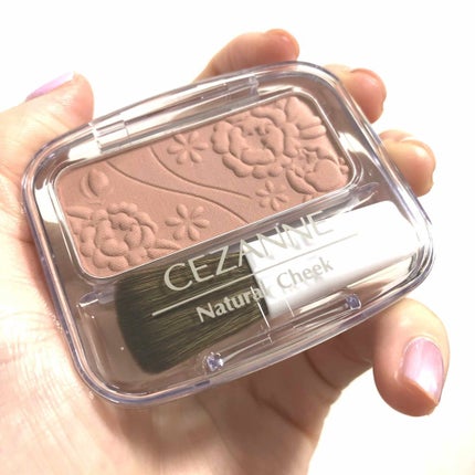 ナチュラル チークN/CEZANNE/パウダーチークを使ったクチコミ(1枚目)