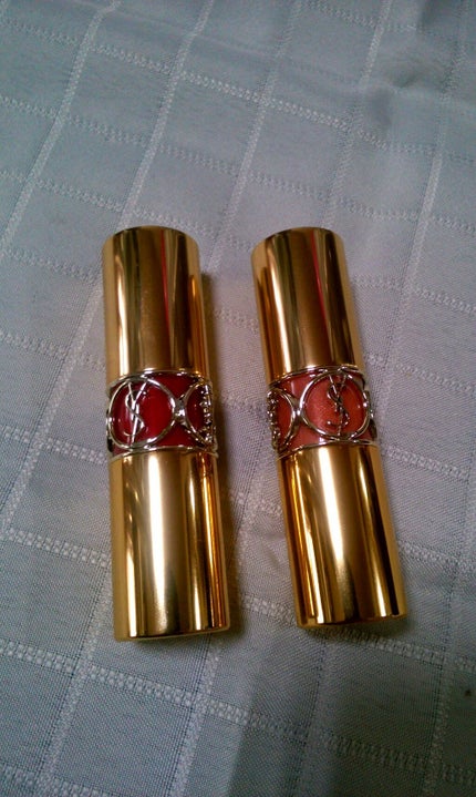 ルージュ ヴォリュプテ シャイン/YVES SAINT LAURENT BEAUTE/口紅を使ったクチコミ(1枚目)