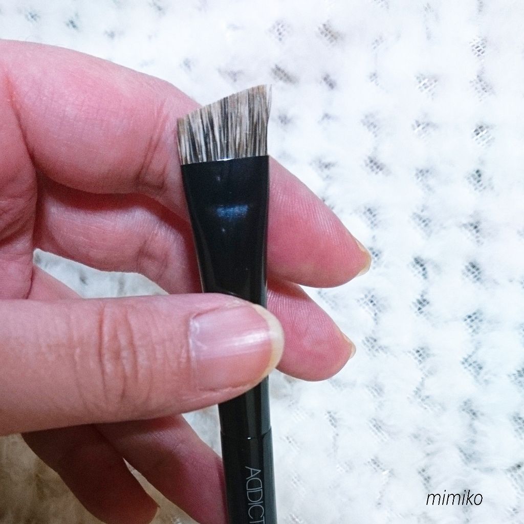 アイブロウ ブラシ/ADDICTION/メイクブラシを使ったクチコミ（2枚目）