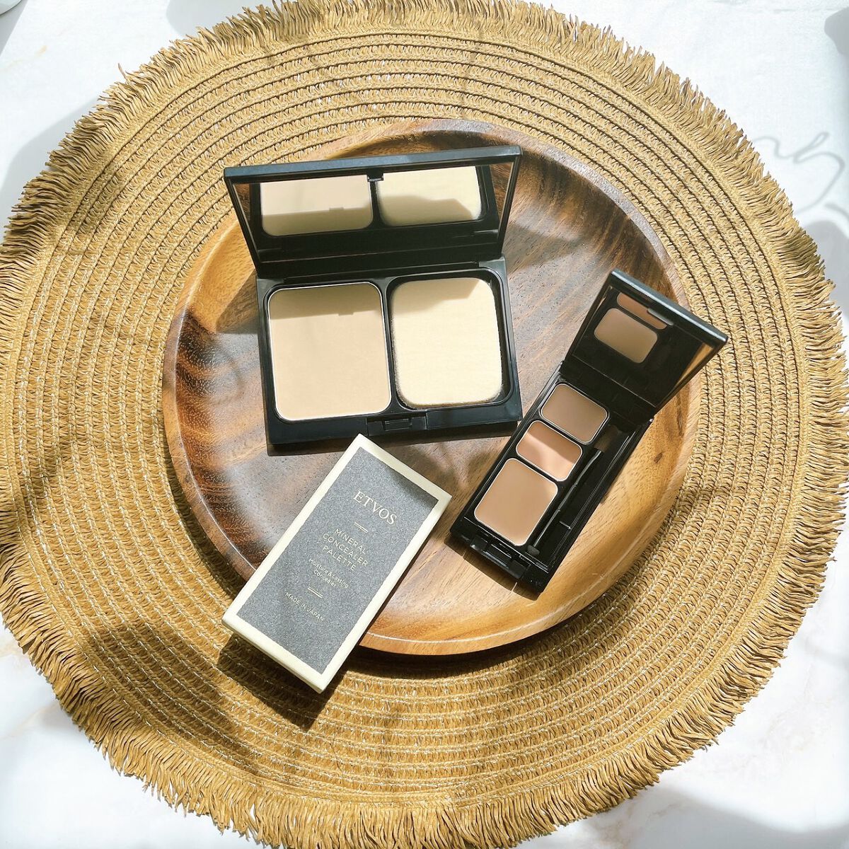 ミネラルコンシーラーパレット/エトヴォス/パレットコンシーラーを使ったクチコミ（1枚目）