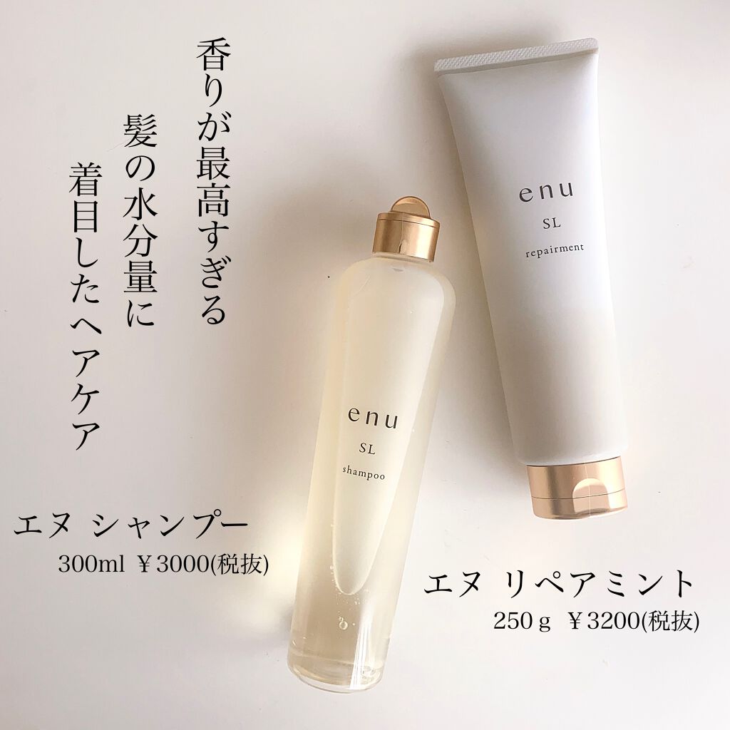 リペアメント SL 250g/ｅｎｕ/洗い流すヘアトリートメントを使ったクチコミ（1枚目）