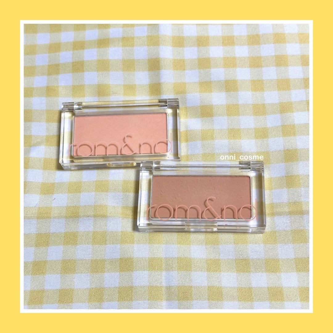 ベターザンチーク/rom&nd/パウダーチークを使ったクチコミ(3枚目)