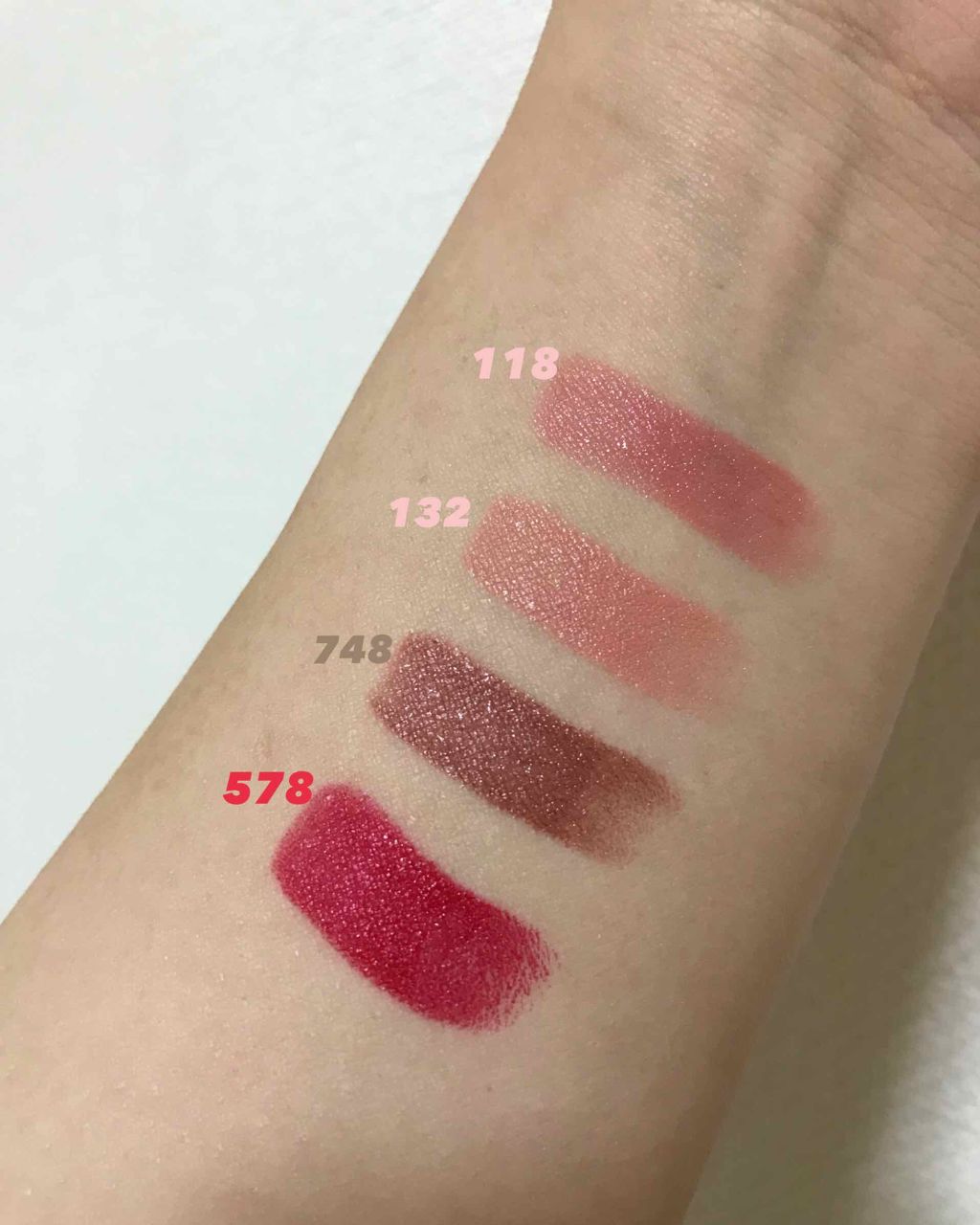 口紅(詰替用)/ちふれ/口紅を使ったクチコミ(2枚目)