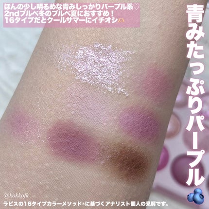 シャドウパレット/dasique/アイシャドウパレットを使ったクチコミ(4枚目)