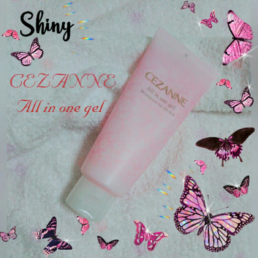 CEZANNE うるおいオールインワンジェルのクチコミ「皆様、こんばんは!

一重Ladyです!

今回は、いつも私が愛用しているスキンケアを紹介しま.....」（1枚目）