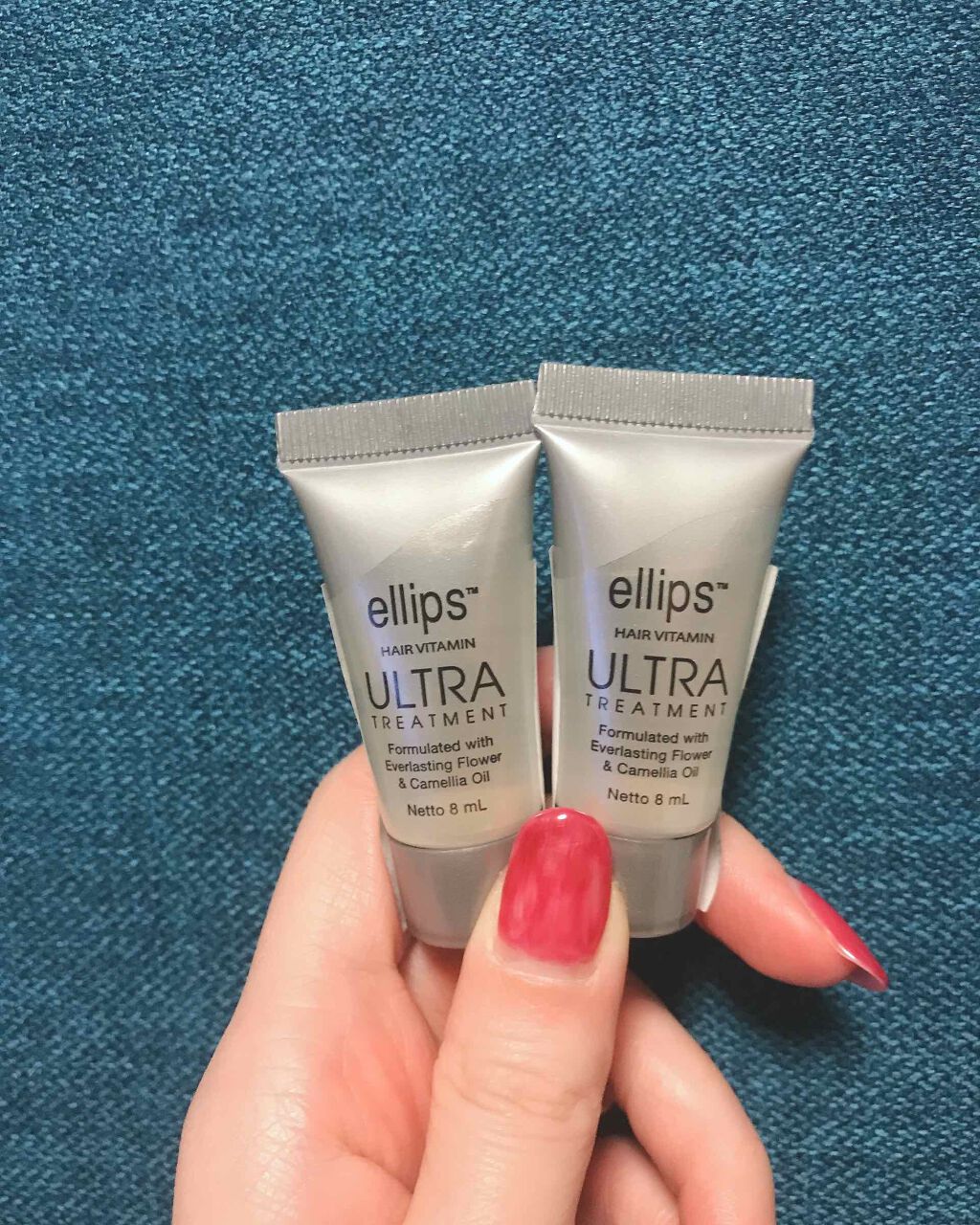 ヘアーオイル【ニュートリカラー】/ellips/ヘアオイルを使ったクチコミ(2枚目)
