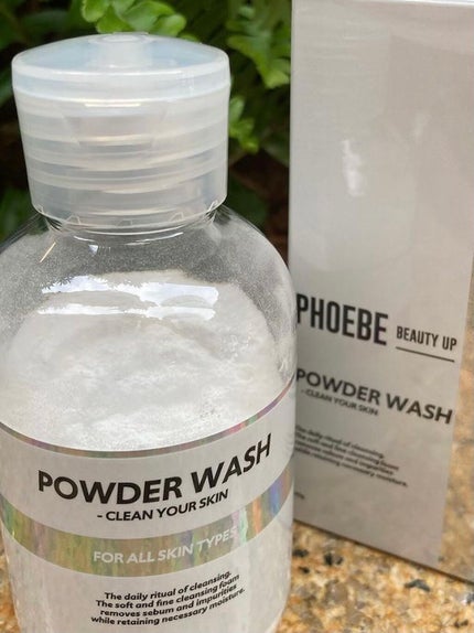 POWDER WASH/PHOEBE BEAUTY UP/洗顔パウダーを使ったクチコミ(1枚目)