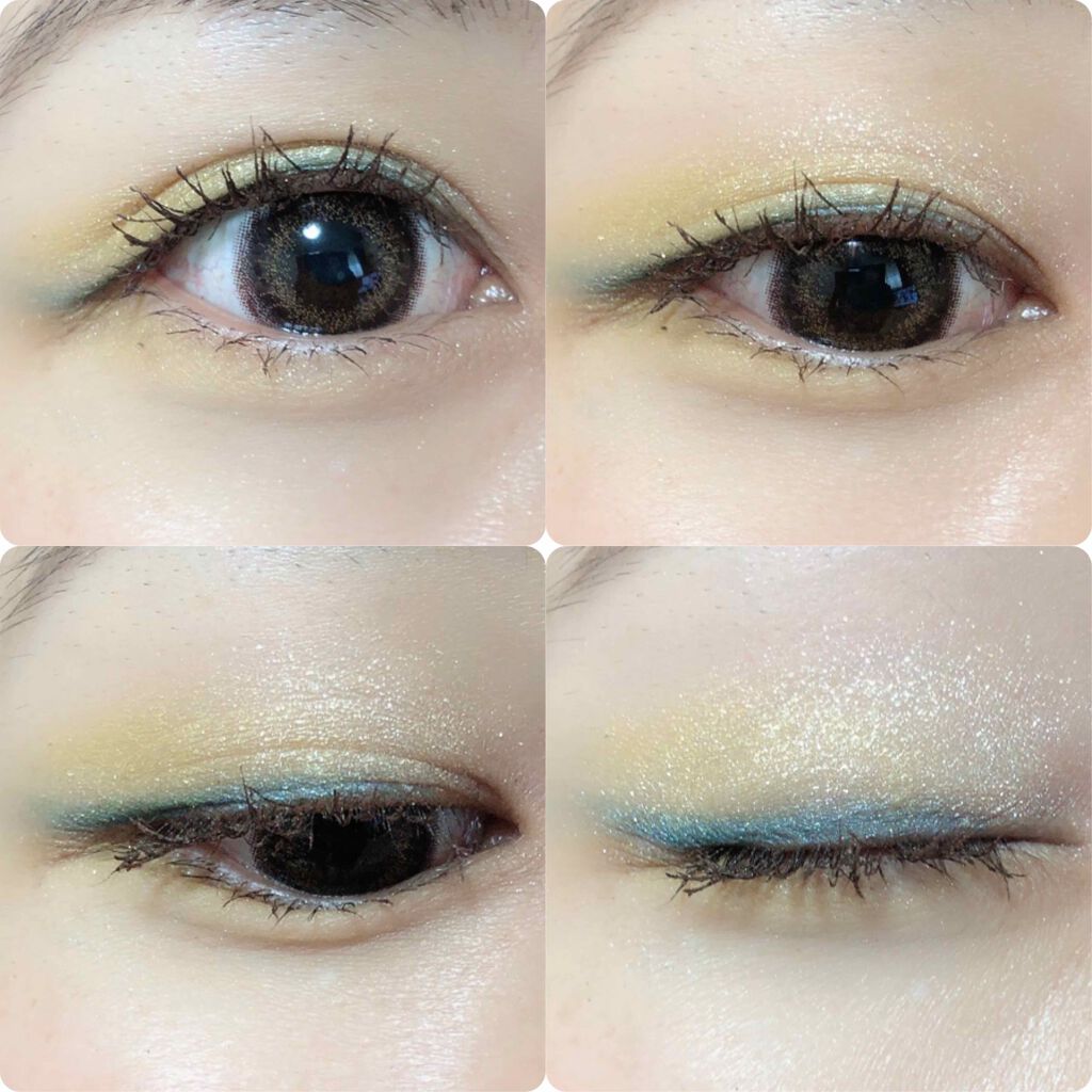 UR GLAM　BLOOMING EYE COLOR PALETTE/U R GLAM/アイシャドウパレットを使ったクチコミ（3枚目）