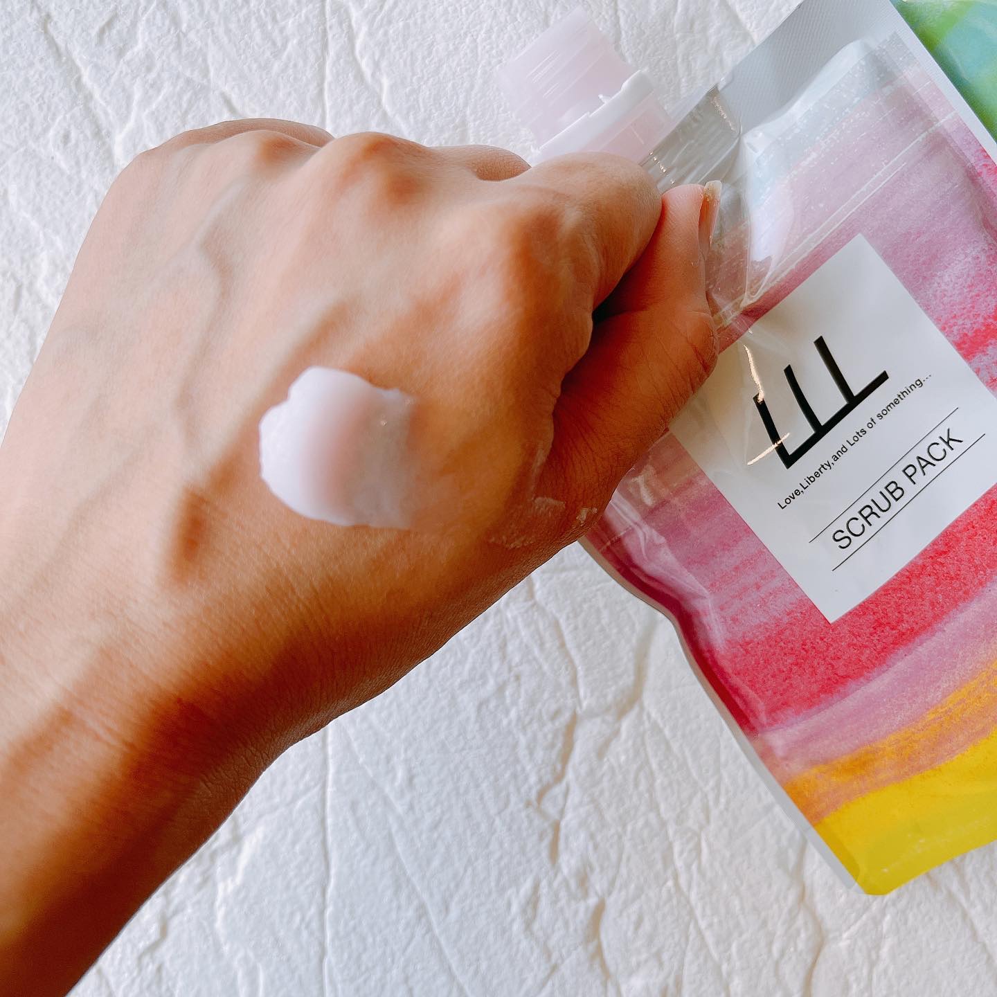 毛穴クレイパック/LLL/洗い流すパック・マスクを使ったクチコミ（2枚目）