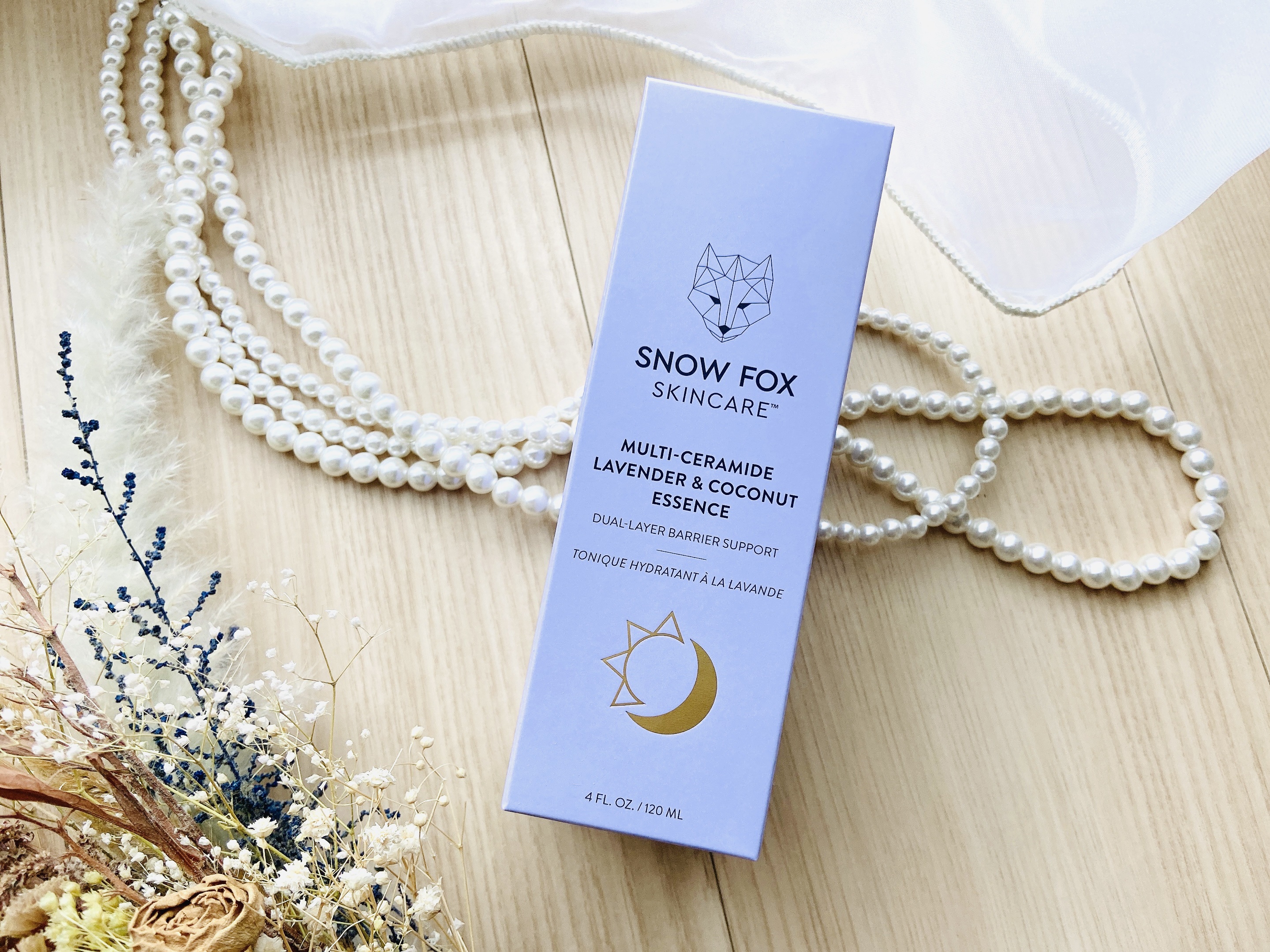 フレンチ ガーデン ミルキー エッセンス/SNOW FOX SKINCARE/美容液を使ったクチコミ（3枚目）