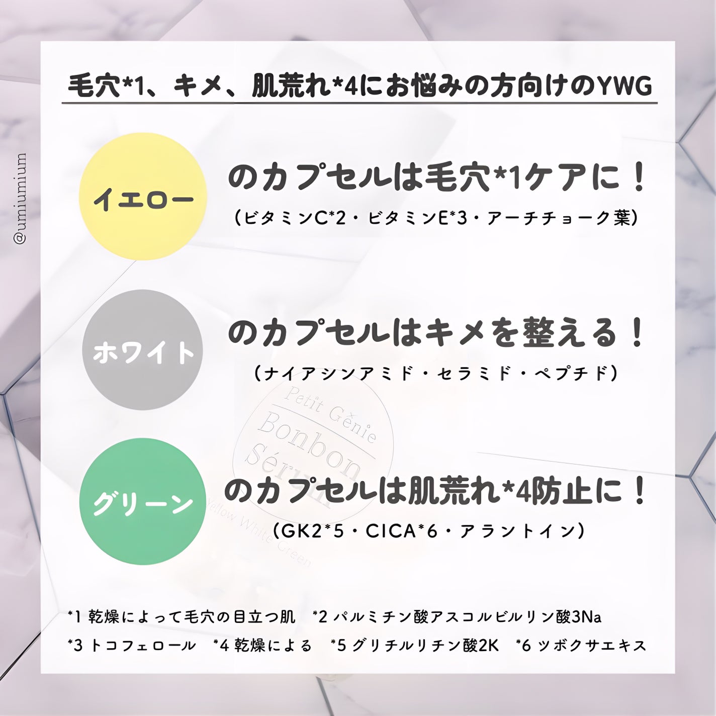 プチジニー ボンボンセラム YWG/pdc/美容液を使ったクチコミ(3枚目)