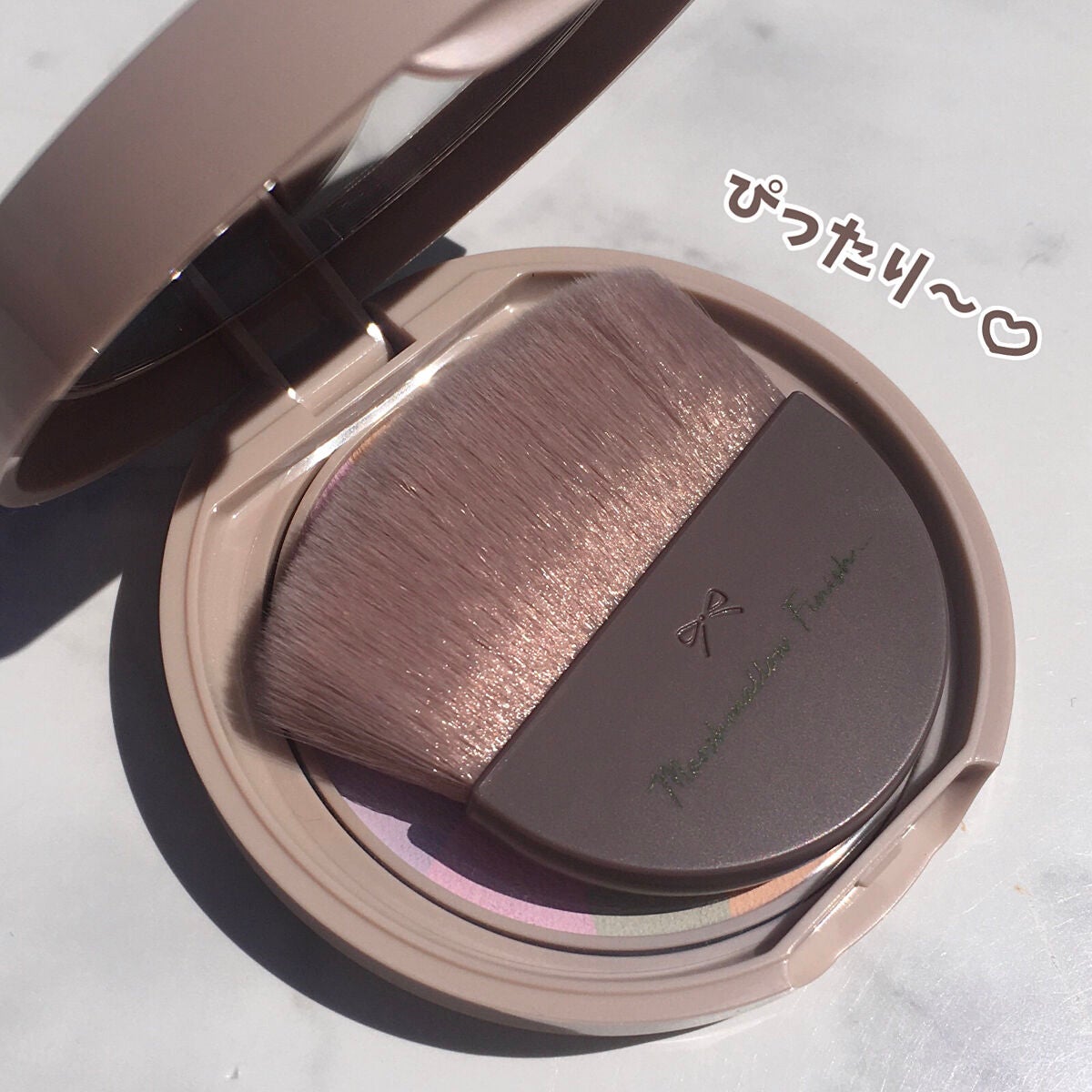 マシュマロフィニッシュパウダー ~Abloom~/キャンメイク/プレストパウダーを使ったクチコミ(7枚目)