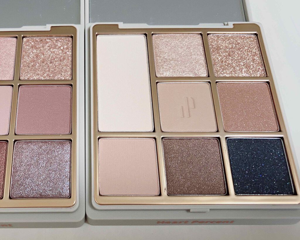 ドットオンムードアイパレット/Heart Percent/アイシャドウパレットを使ったクチコミ（3枚目）