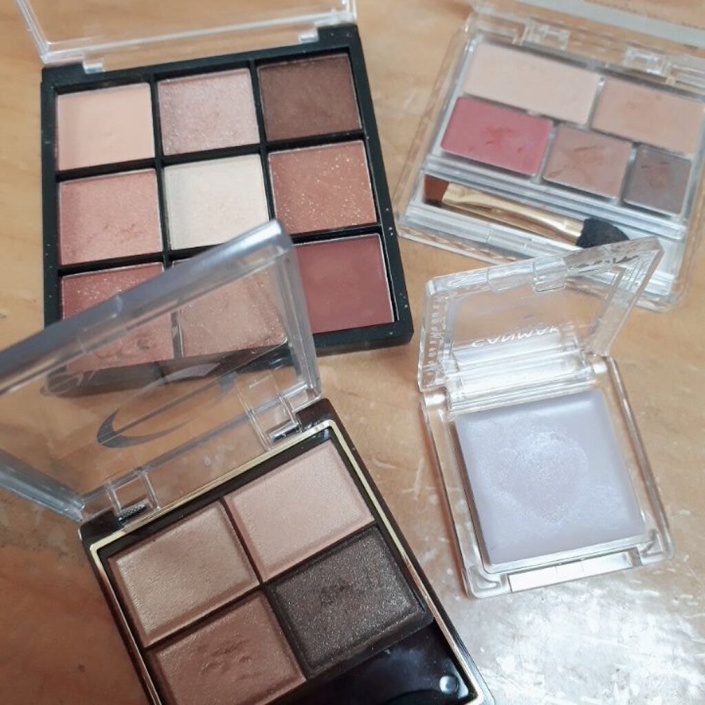 スキニーリッチシャドウ/excel/アイシャドウパレットを使ったクチコミ(3枚目)