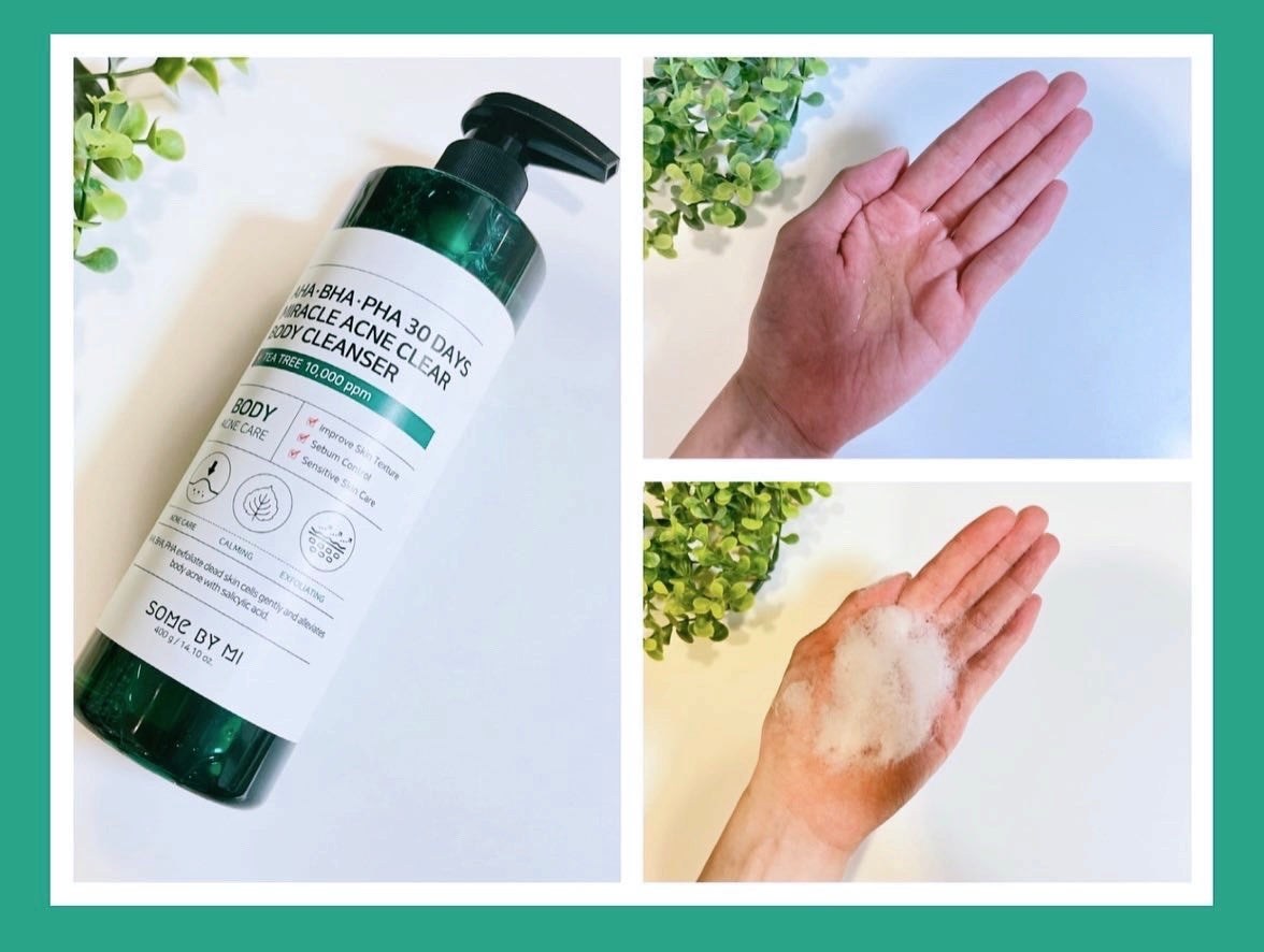 AHA·BHA·PHA 30デイズミラクルアクネボディクレンザー/SOME BY MI/ボディソープを使ったクチコミ(2枚目)
