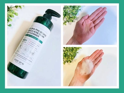 AHA·BHA·PHA 30デイズミラクルアクネボディクレンザー/SOME BY MI/ボディソープを使ったクチコミ(2枚目)