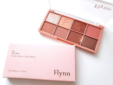 ラッスルアイシャドウパレット 02 ドライローズ/Flynn/アイシャドウパレットを使ったクチコミ(1枚目)