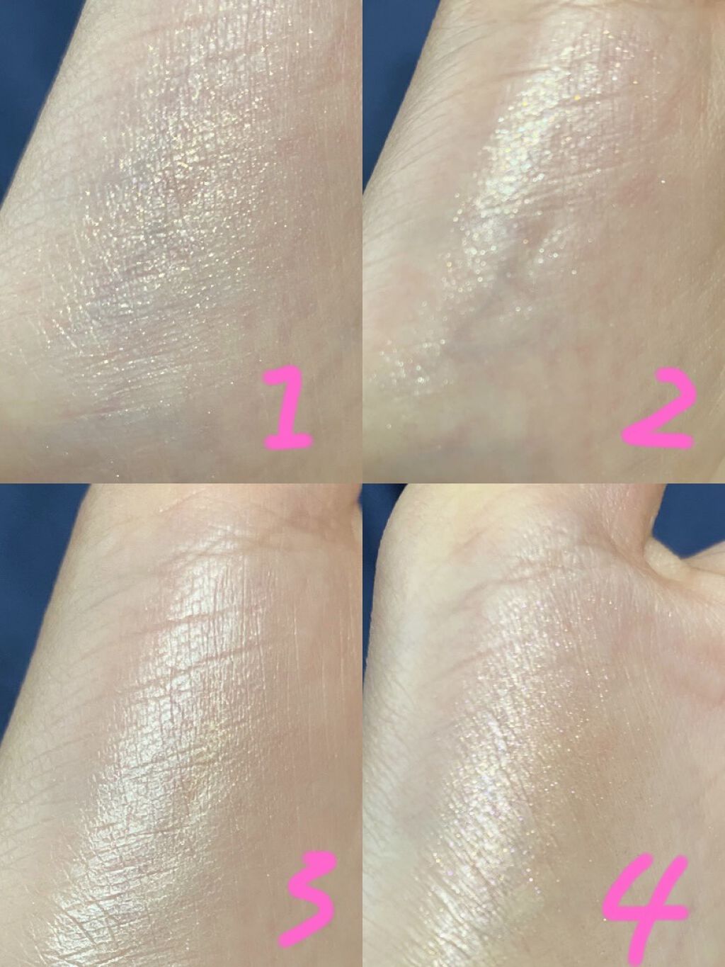 ディオール バックステージ フェイス グロウ パレット/Dior/ハイライトを使ったクチコミ（3枚目）