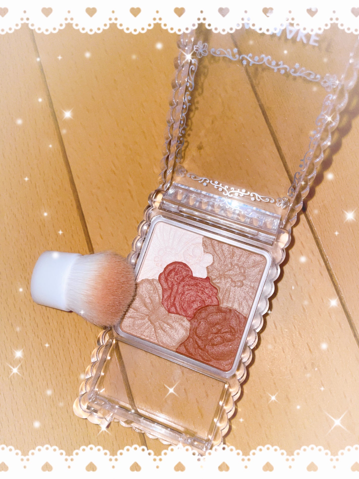 グロウフルールチークス/キャンメイク/パウダーチークを使ったクチコミ(1枚目)