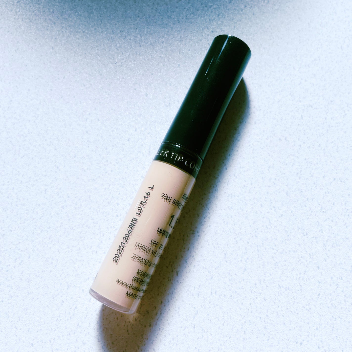 カバーパーフェクション チップコンシーラー/the SAEM/リキッドコンシーラーを使ったクチコミ(1枚目)