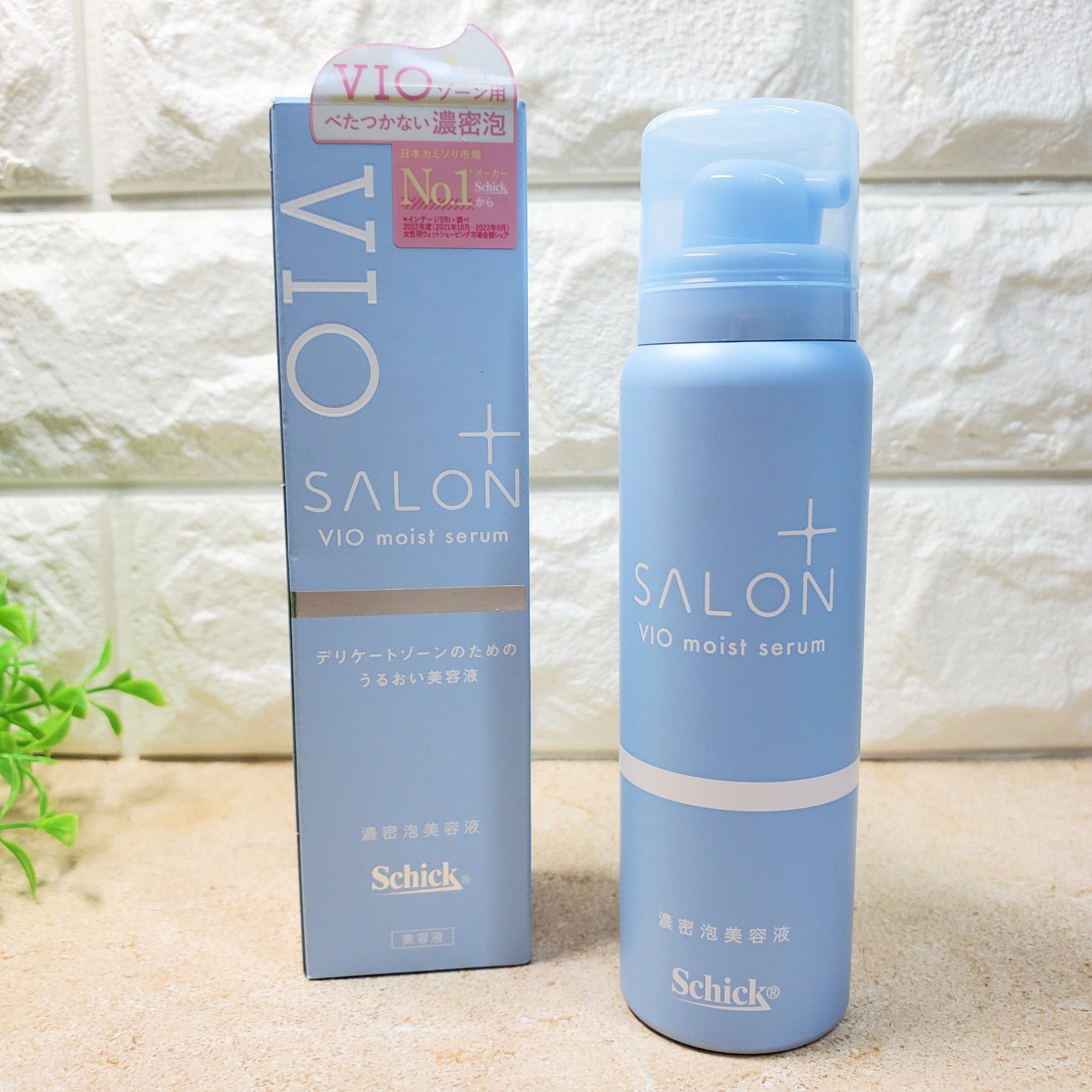 サロンプラス V.I.O 濃密泡セラム/サロンプラス/デリケートゾーンケアを使ったクチコミ（1枚目）