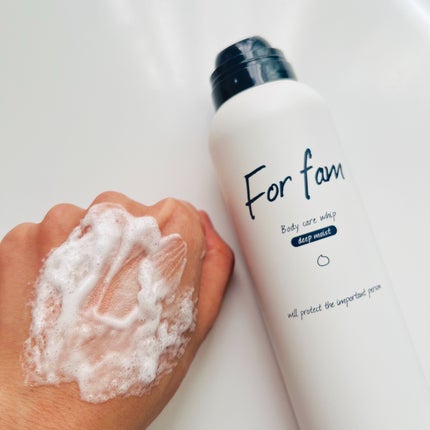 フォーファム 全身保湿ケアホイップ ディープモイスト/For fam/ボディクリームを使ったクチコミ(3枚目)
