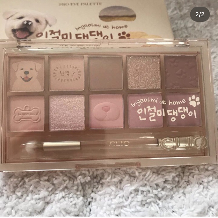 プロ アイ パレット/CLIO/アイシャドウパレットを使ったクチコミ（2枚目）