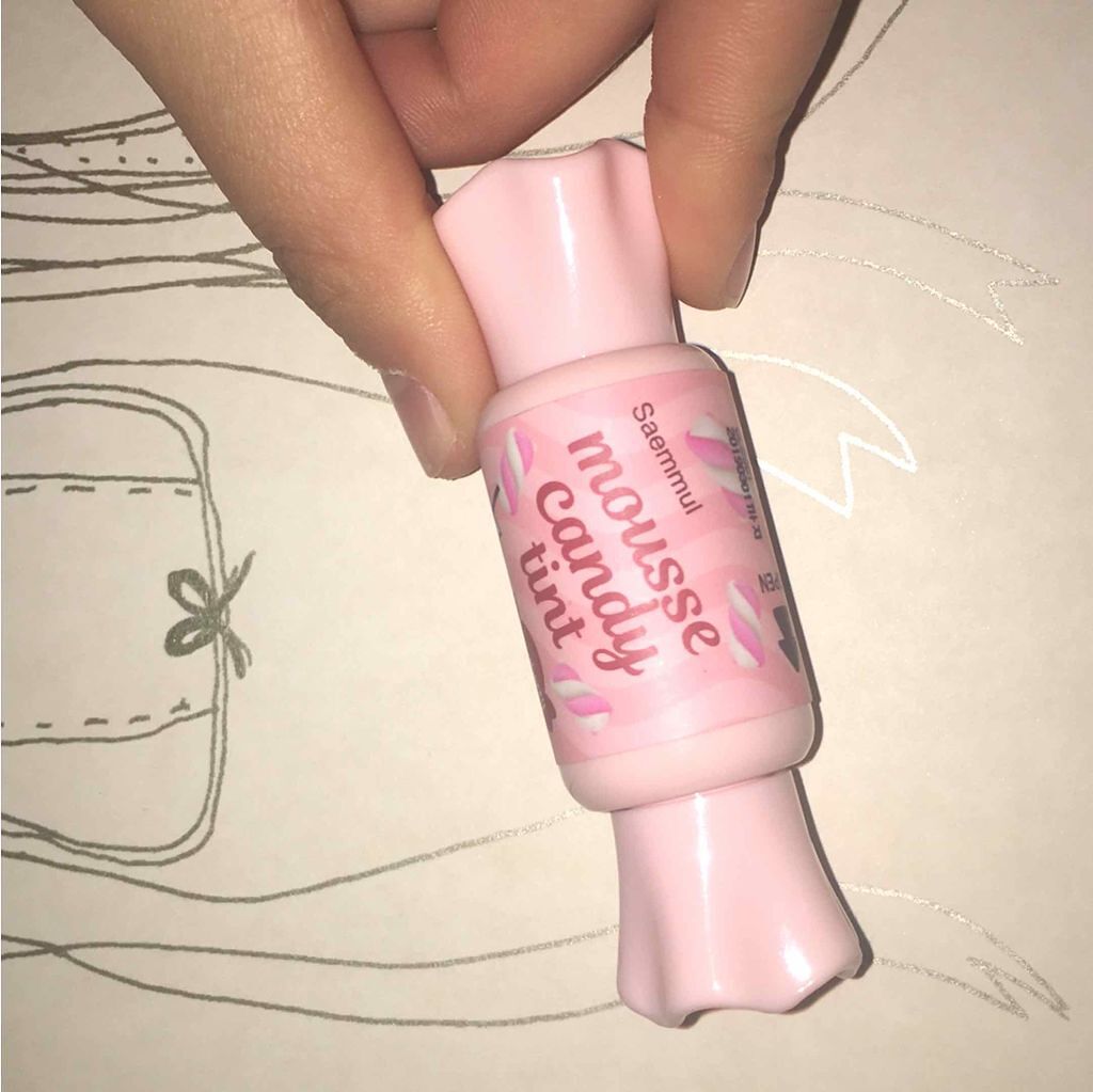 ムース キャンディー ティント/the SAEM/リップティントを使ったクチコミ（2枚目）