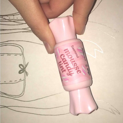 ムース キャンディー ティント/the SAEM/リップティントを使ったクチコミ(2枚目)