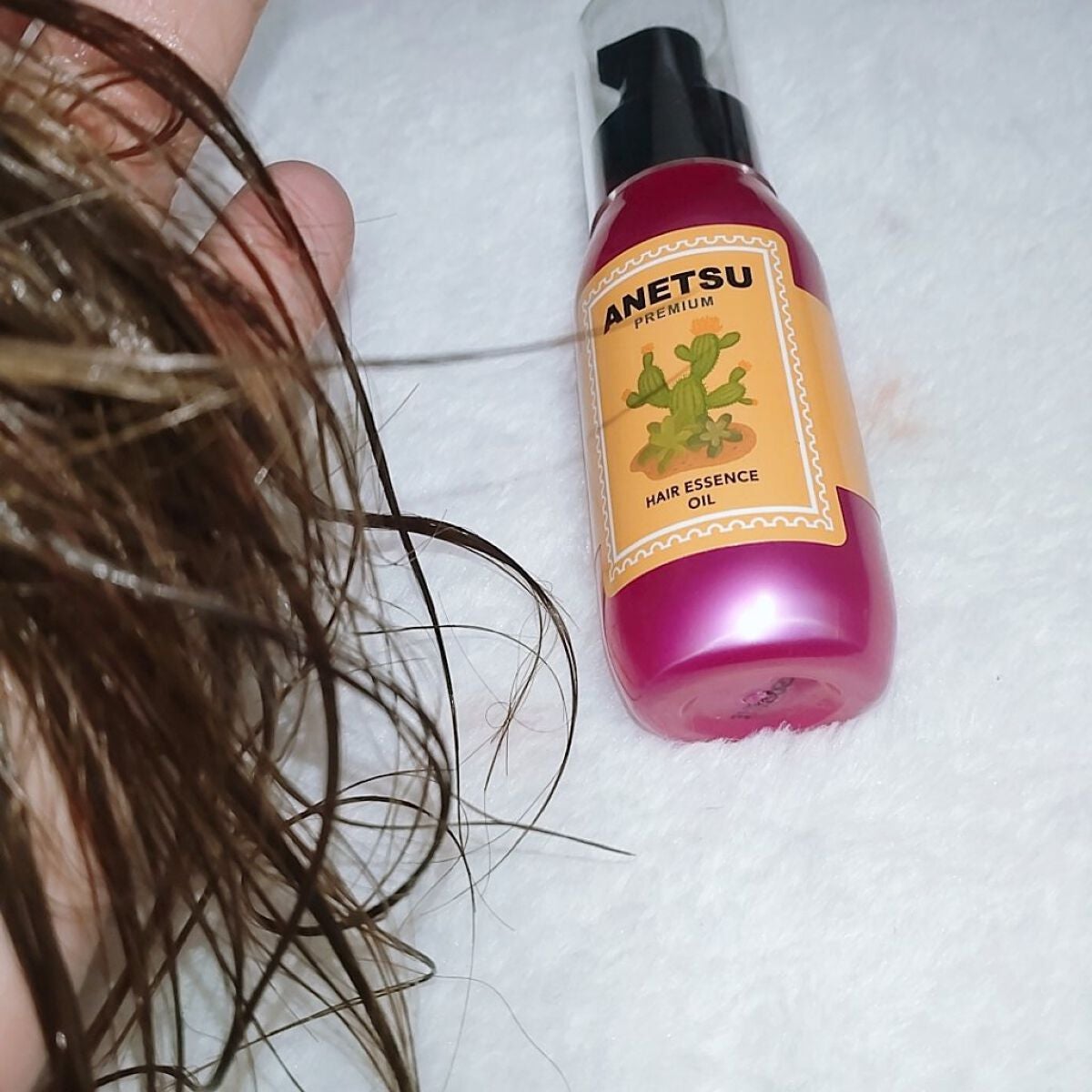 アネツプレミアムヘアエッセンス/ANETSU/ヘアオイルを使ったクチコミ(4枚目)