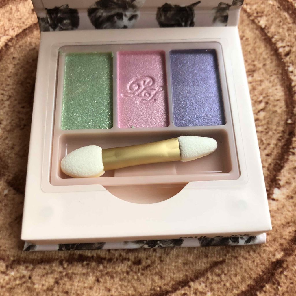 アイカラー トリオ/PAUL & JOE BEAUTE/アイシャドウパレットを使ったクチコミ（1枚目）