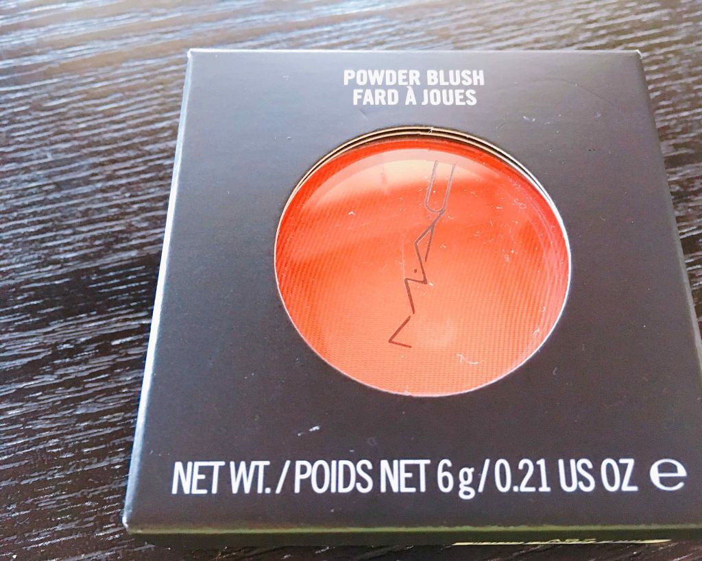 パウダー ブラッシュ モダン マンダリン/M・A・C/パウダーチークを使ったクチコミ（1枚目）