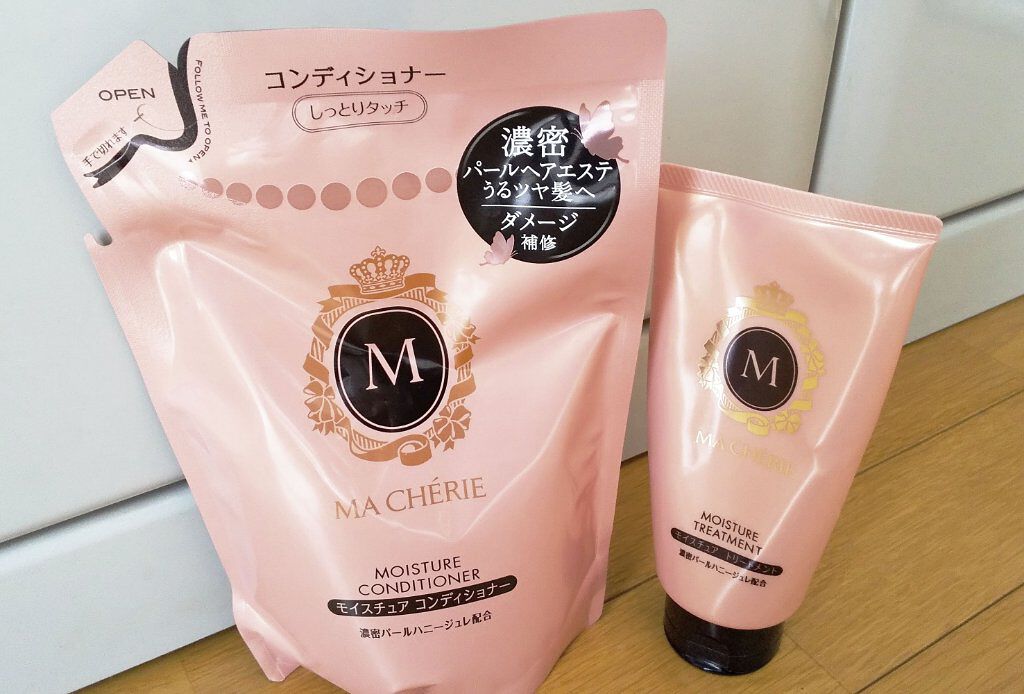 モイスチュア シャンプー／コンディショナー EX/MACHERIE/市販シャンプーを使ったクチコミ（1枚目）