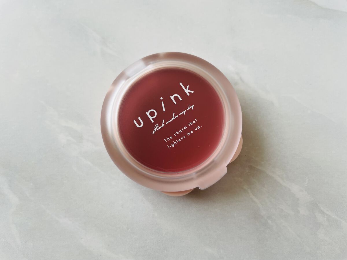 ドリーミーグロウチーク /upink/ジェル・クリームチークを使ったクチコミ（1枚目）