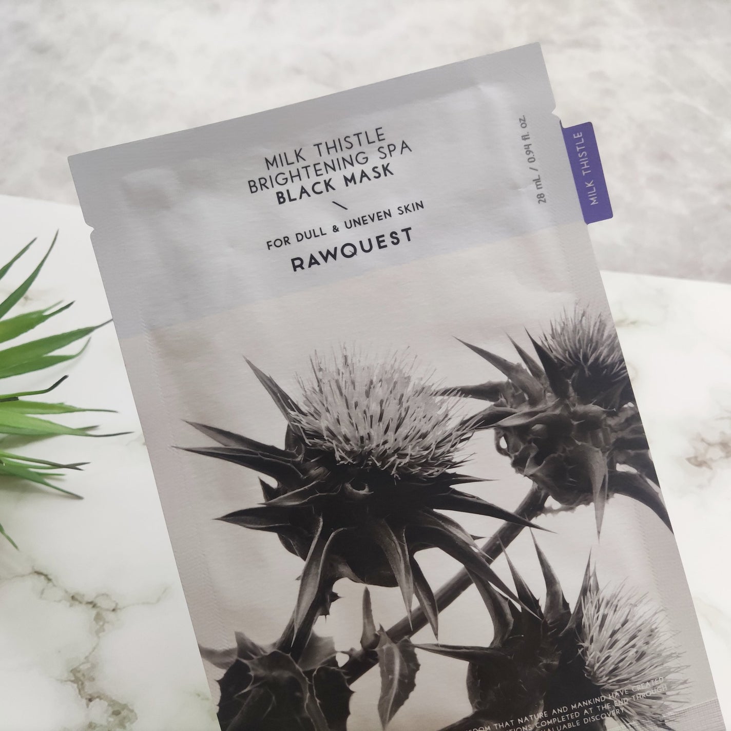 ミルクシスルブライトニングスパブラックマスク/RAWQUEST/シートマスク・パックを使ったクチコミ(3枚目)