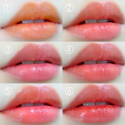 ラスティンググロスリップ/CEZANNE/口紅を使ったクチコミ(4枚目)