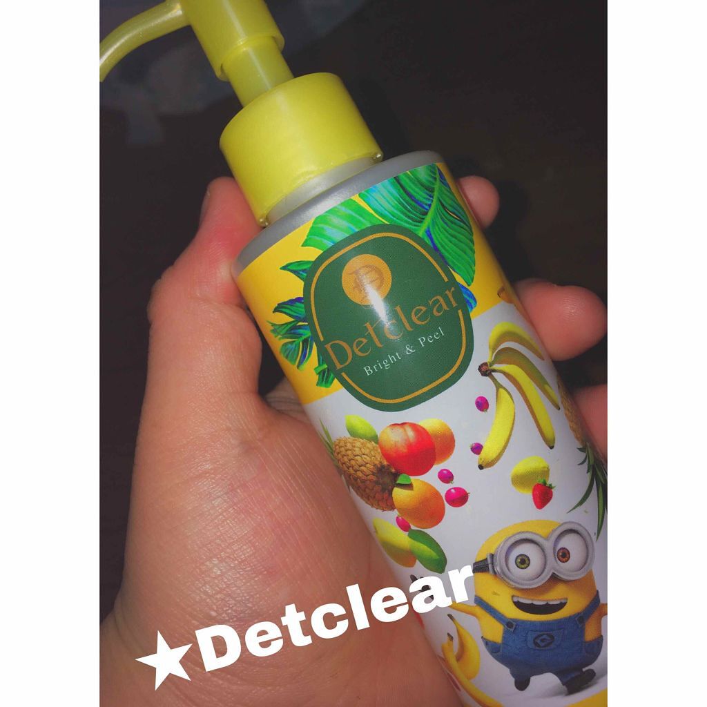 DETクリア ブライト&ピール ピーリングジェリー<ミックスフルーツの香り>/Detclear/ピーリングを使ったクチコミ(1枚目)