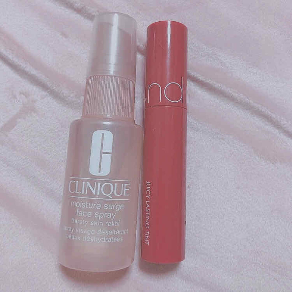 モイスチャー サージ フェース スプレー/CLINIQUE/ミスト状化粧水を使ったクチコミ（2枚目）
