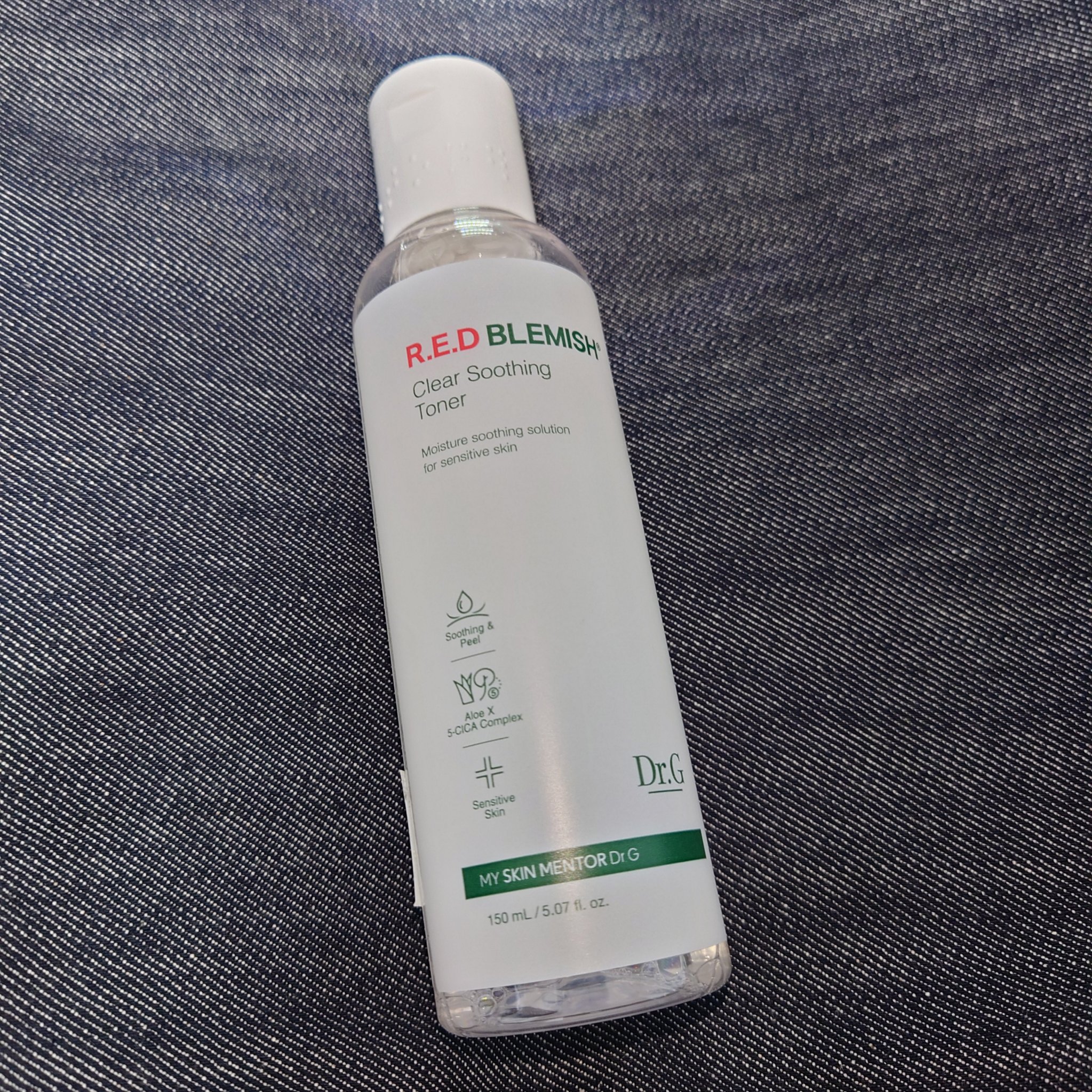 レッドブレミッシュ クリアスージングトナー/Dr.G/化粧水を使ったクチコミ（3枚目）