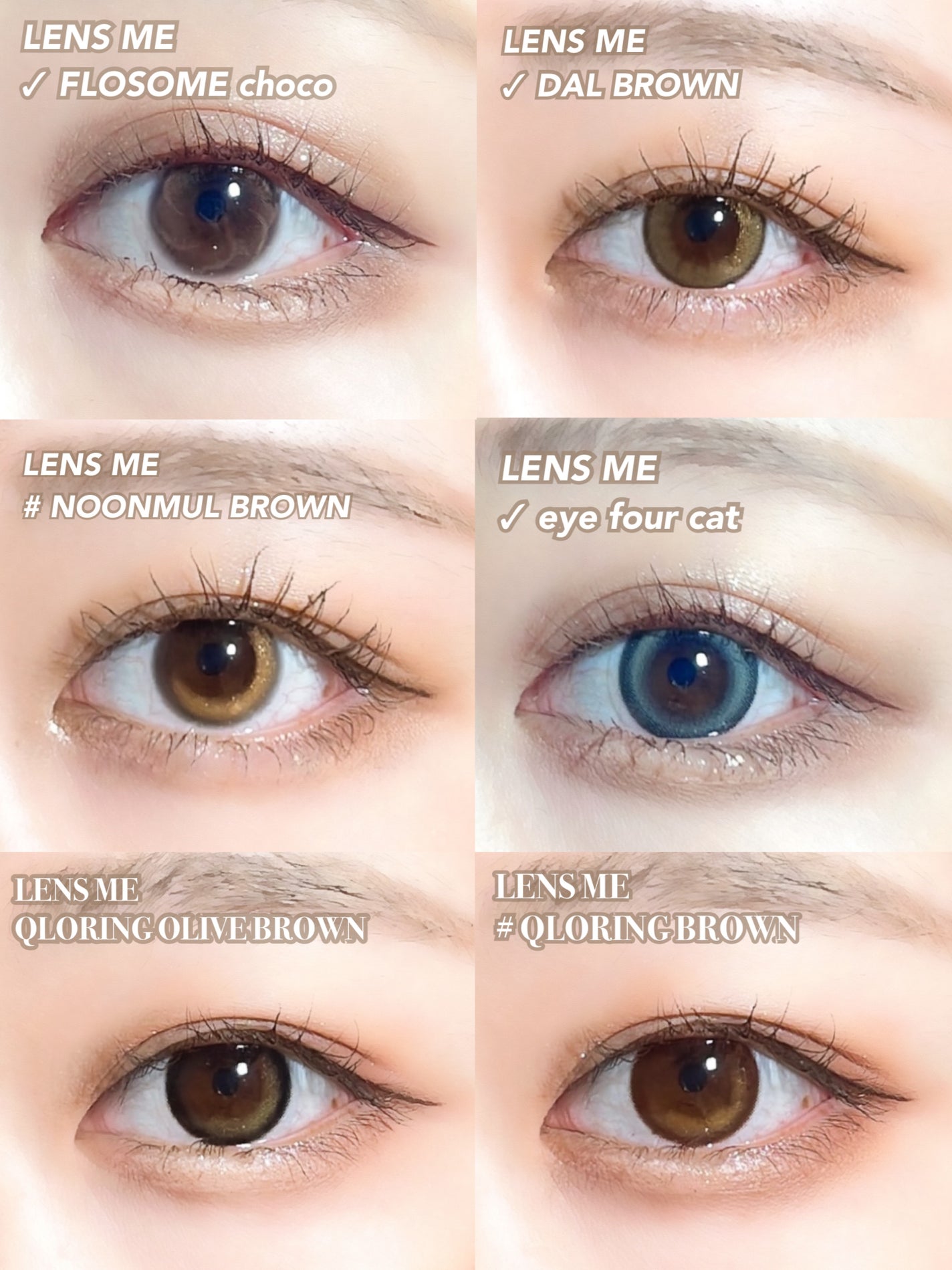 ヌンムルブラウン/LENSME/カラーコンタクトレンズを使ったクチコミ(2枚目)