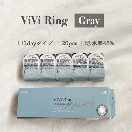 ViVi Ring 1day/OLENS/ワンデー(1DAY)カラコンを使ったクチコミ(4枚目)