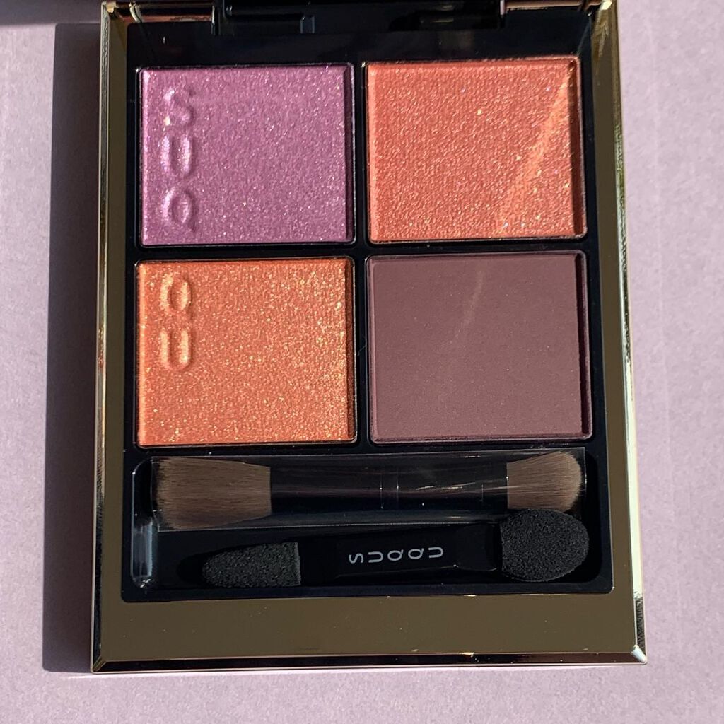 シグニチャー カラー アイズ/SUQQU/アイシャドウパレットを使ったクチコミ(4枚目)