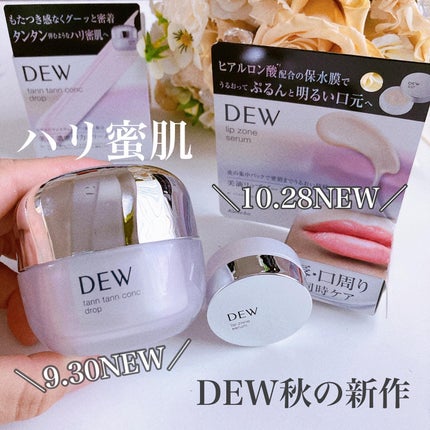 リップゾーンセラム/DEW/リップマスクを使ったクチコミ(1枚目)